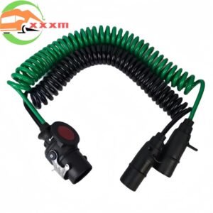 Trailer Cable Seven Core 5 Core 7 Pin ABS/EBS 7 Way Spring Protector Connector